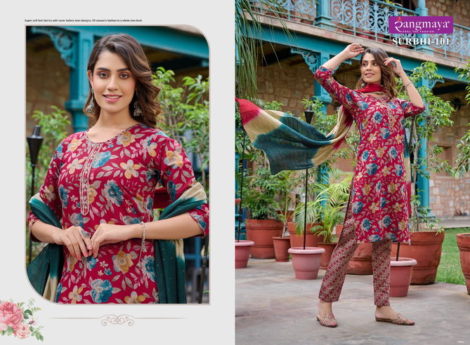 Surbhi By Rangmaya Trending Readymade Suits Catalog
